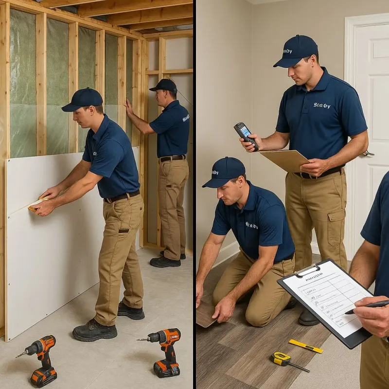 Repairs and Reconstruction process in South Williamsport, PA