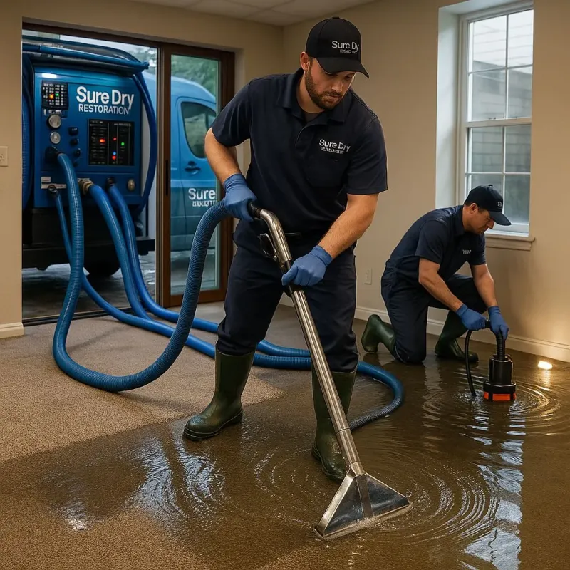 Water Extraction and Removal process in South Williamsport, PA